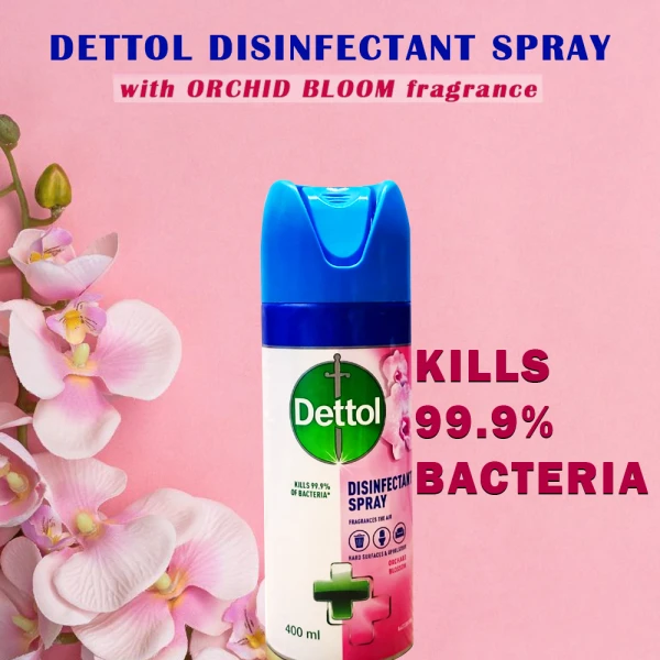 Dettol Disinfectant Spray Orchid 400ml