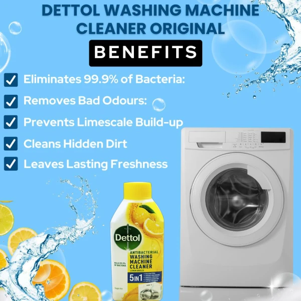 Dettol Washing Machine Cleaner Original 250ml