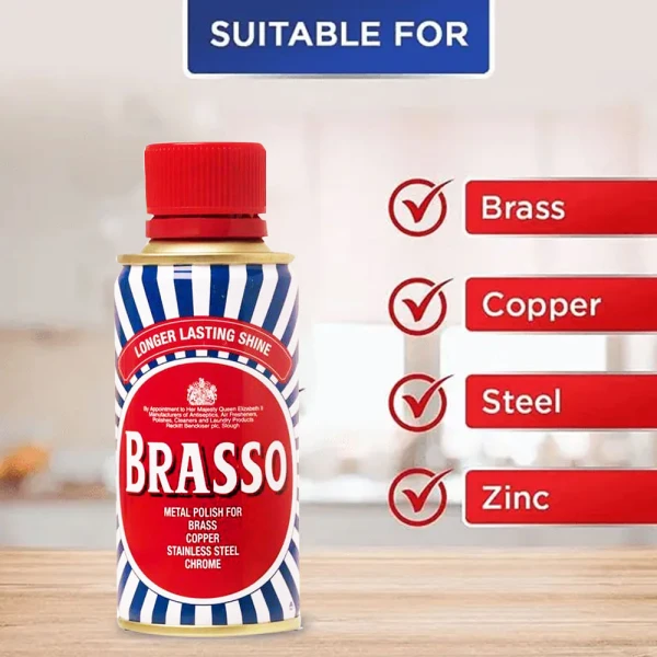 Brasso Metal Liquid 175ml