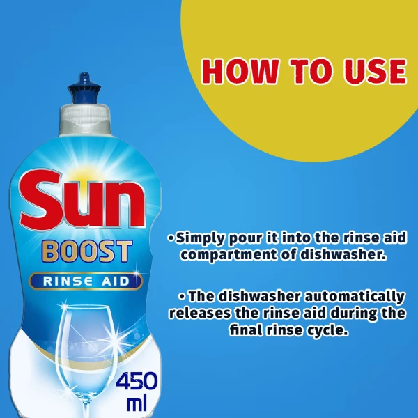 SUN Liquid Rinse AID 450ml
