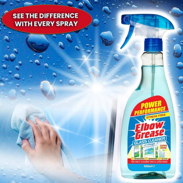 Elbow Grease Glass Cleaner 500ml