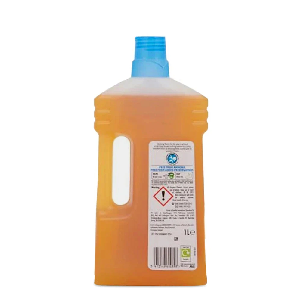Flash MultiPurpose Wood Floor With Orange Peel Oil Cleaner 1L