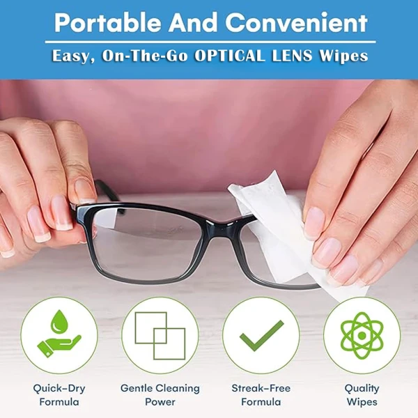 iCare Optical Lens Wipes - 20pc