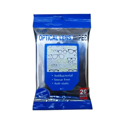 iCare Optical Lens Wipes - 20pc