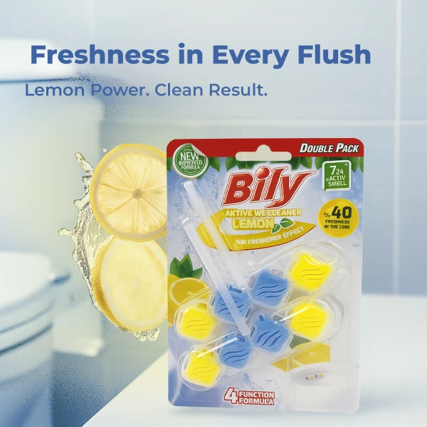 Aktive WC Cleaner 2X50g Lemon