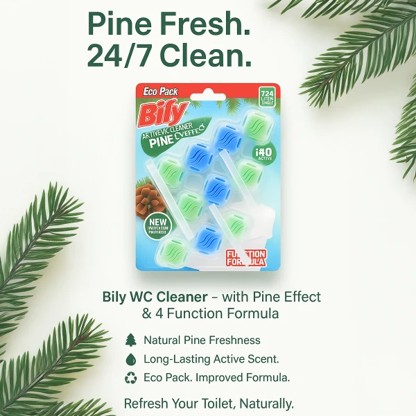 Aktive WC Cleaner 3X50g Pine
