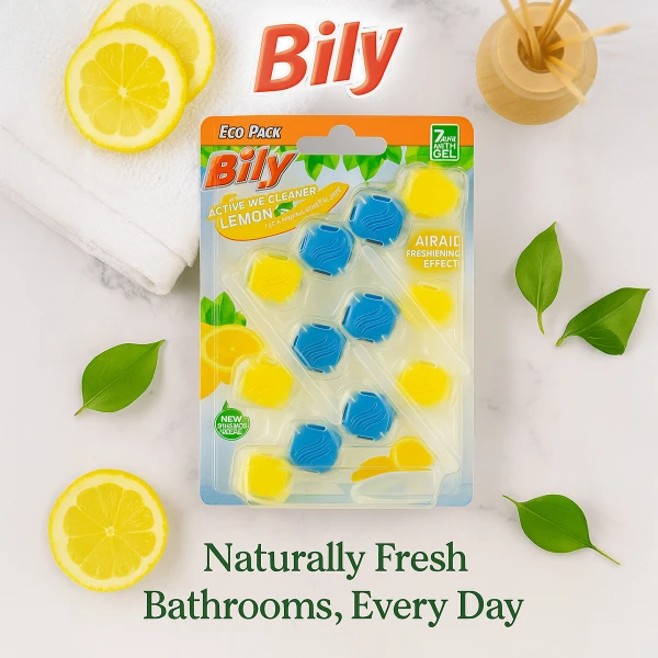 Aktive WC Cleaner 3X50g Lemon