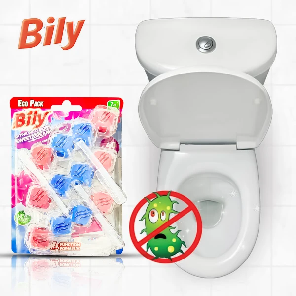 Aktive WC Toilet Cleaner 3X50g Floral