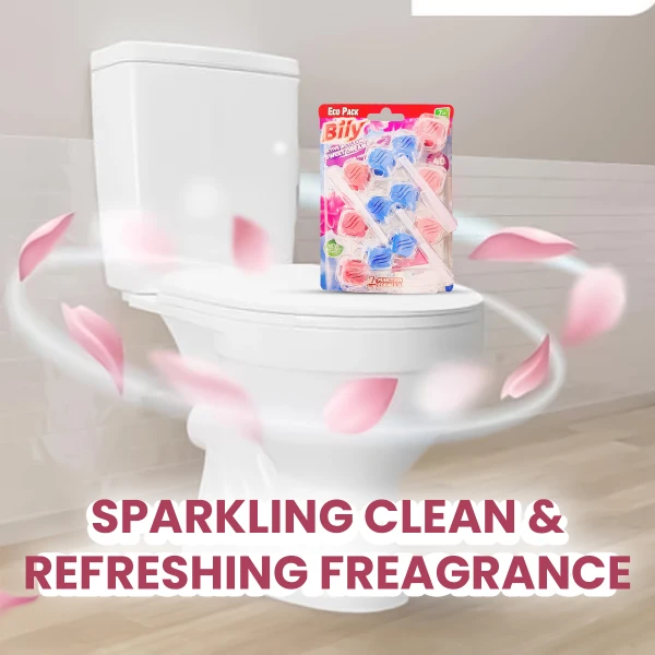 Aktive WC Toilet Cleaner 3X50g Floral
