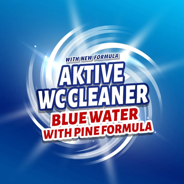 WC Cleaner Blue Water 3X50g Pine
