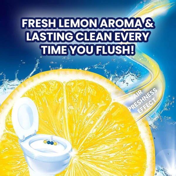 WC Cleaner Blue Water 3X50g Lemon