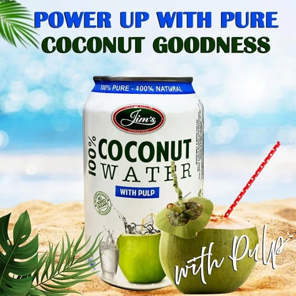 Jim's Coconut Water - Pack of 2