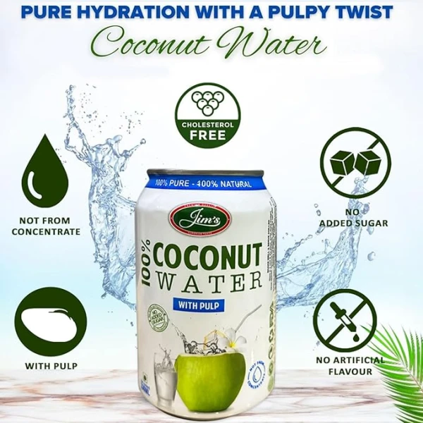 Jim's Coconut Water - Pack of 2
