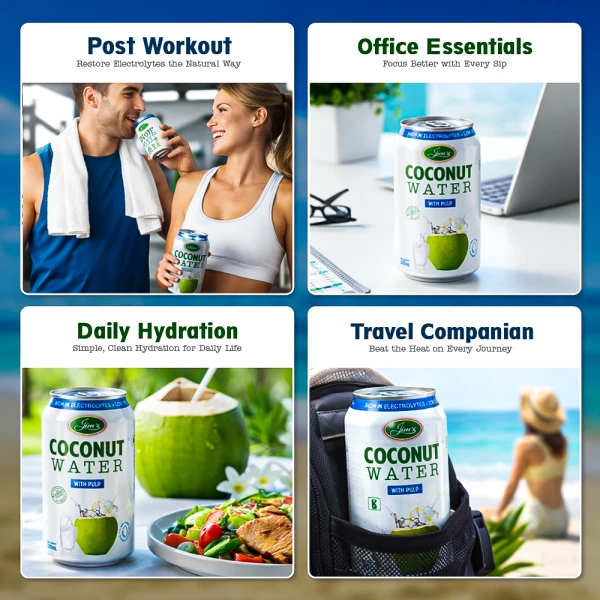 Jim's Coconut Water - Pack of 4