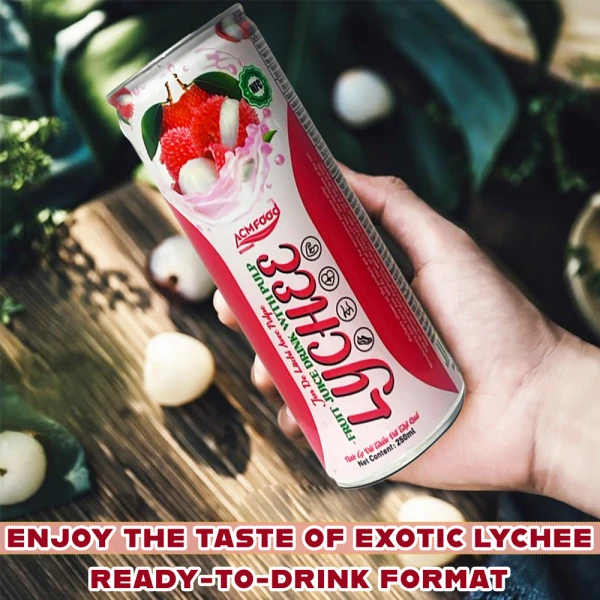 Lychee Fruit Juice with Pulp 250ml