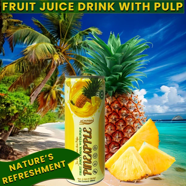 Pineapple Fruit Juice with Pulp 250ml