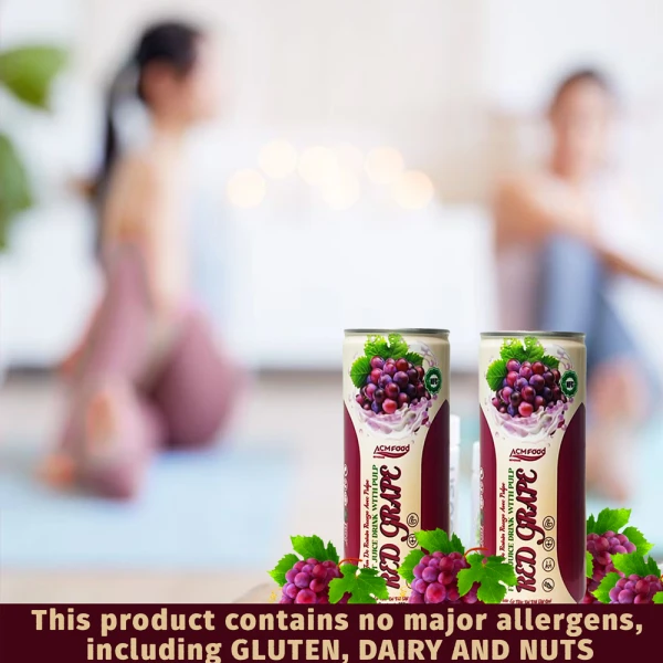 Red Grape Fruit Juice with Pulp 250ml
