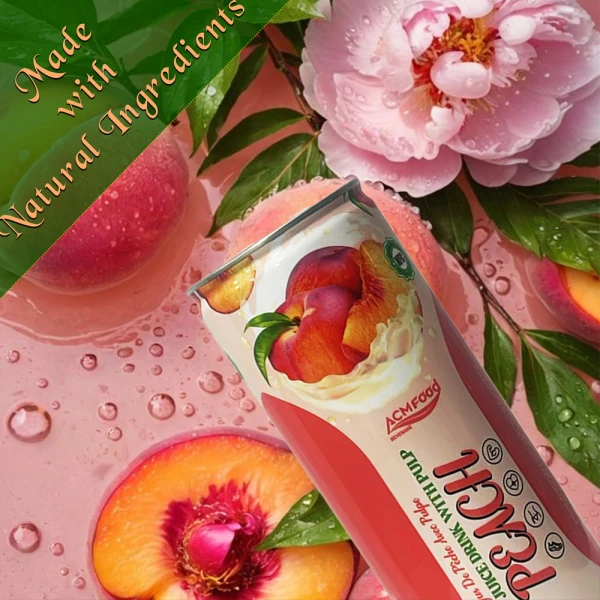 Peach Fruit Juice with Pulp 250ml