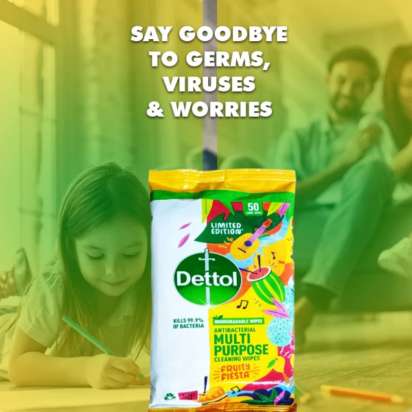 Fruity Fiesta Multipurpose Wipes 50 Pack