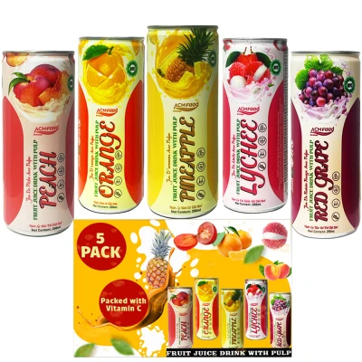 Multi Flavour Mix Fruit Juice Pack of 5