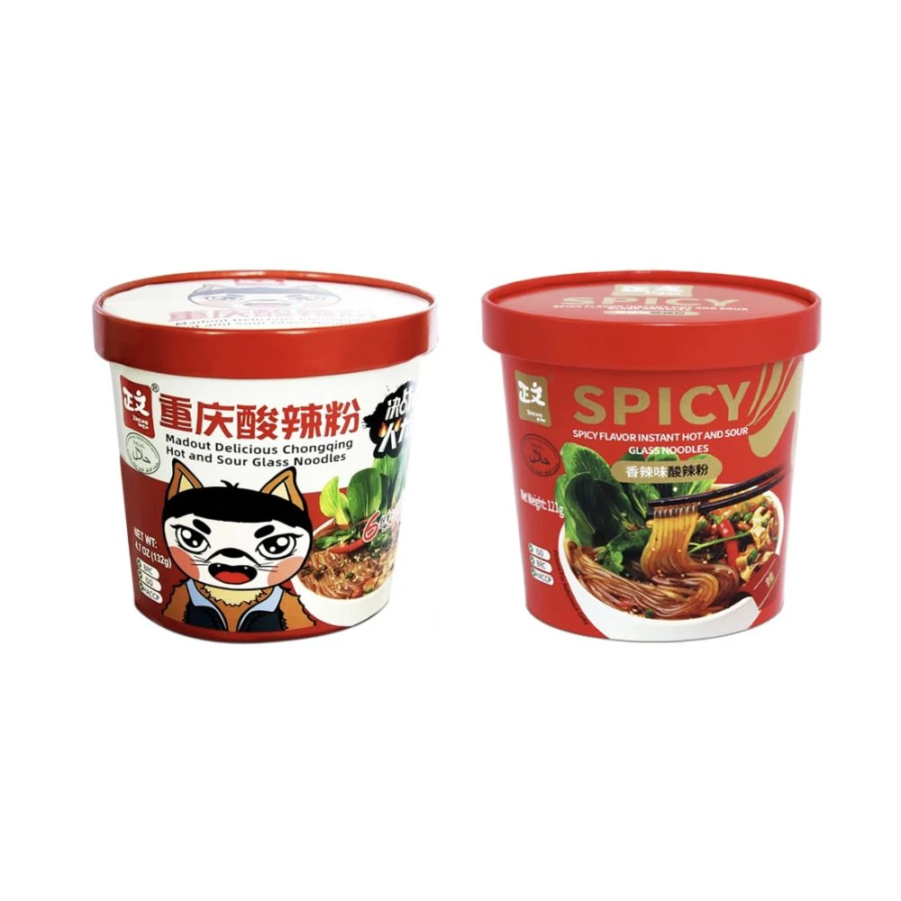 Delicious Chongqing, Spicy Hot & Sour Sweet Potato Glass Noodles (Pack of 2)