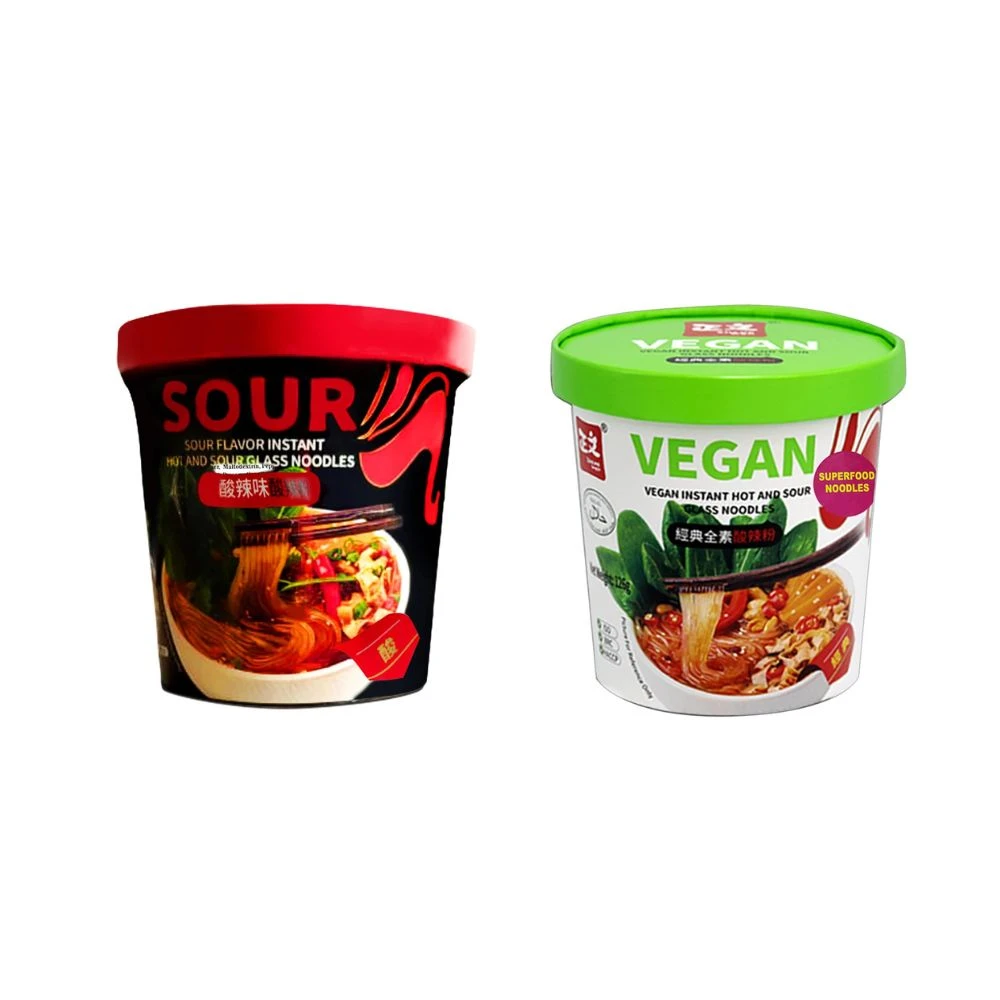 Sour and Vegan Instant Sour Sweet Potato Glass Noodles (Pack of 2)
