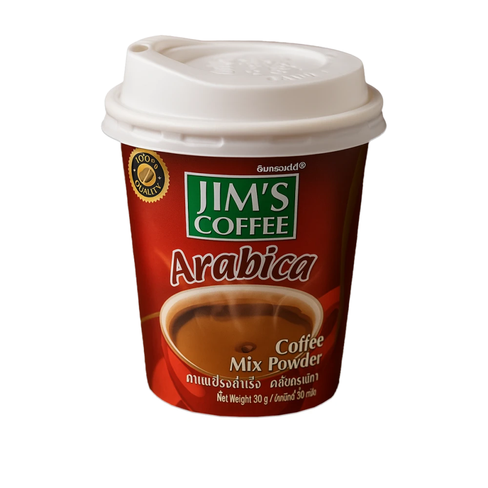 Jim's  Instant Cup Coffee Arabica 30g