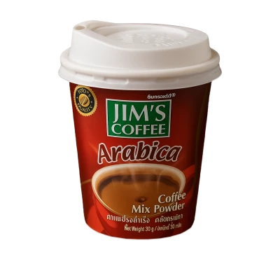Jim's  Instant Cup Coffee Arabica 30g