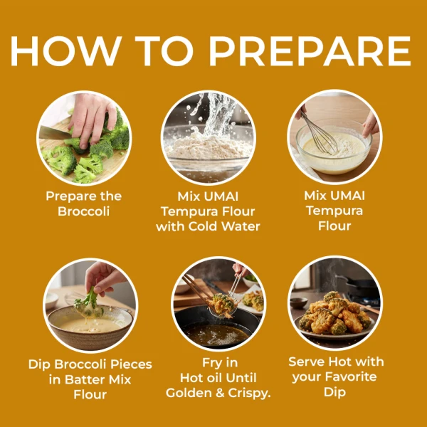 UMAI Tempura Flour Batter Mix 1Kg