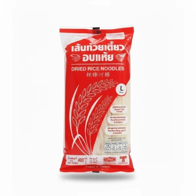 Golden Coins Thai Style Rice Noodles Stick 5mm