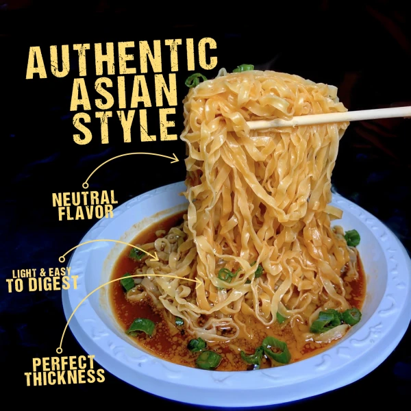 Golden Coins Thai Style Rice Noodles Stick 5mm