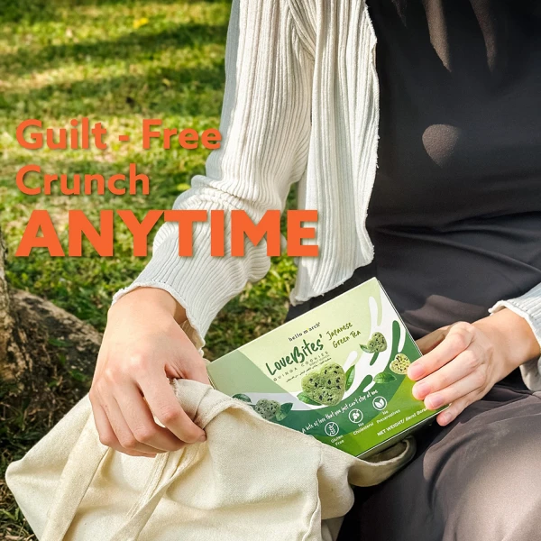 Hello M’arch Gluten Free Quinoa Green Tea Cookies 90g