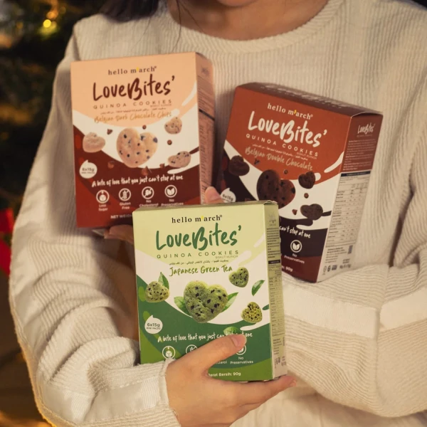 Hello M’arch Gluten-Free Quinoa Chocolate Chip Cookies 90g