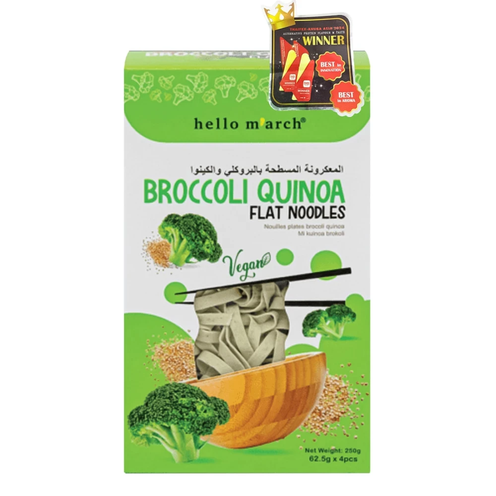 Hello M’arch Quinoa Broccoli Noodles 250g