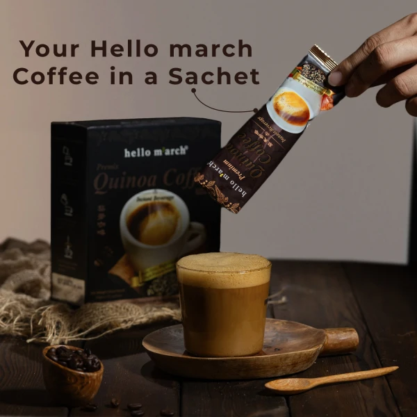 Hello M'arch Premium Quinoa Coffee 360g