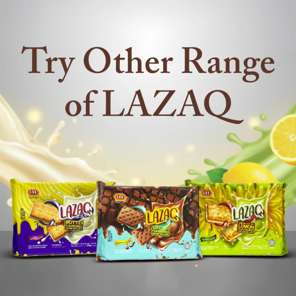 Lee Lazaq Butter Flavoured Cream Biscuits 160g