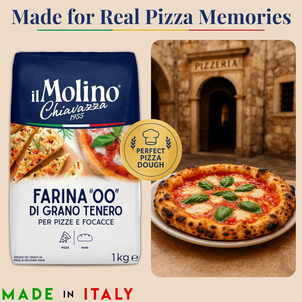 il Molino Chiavazza Wheat Pizza Flour 1Kg