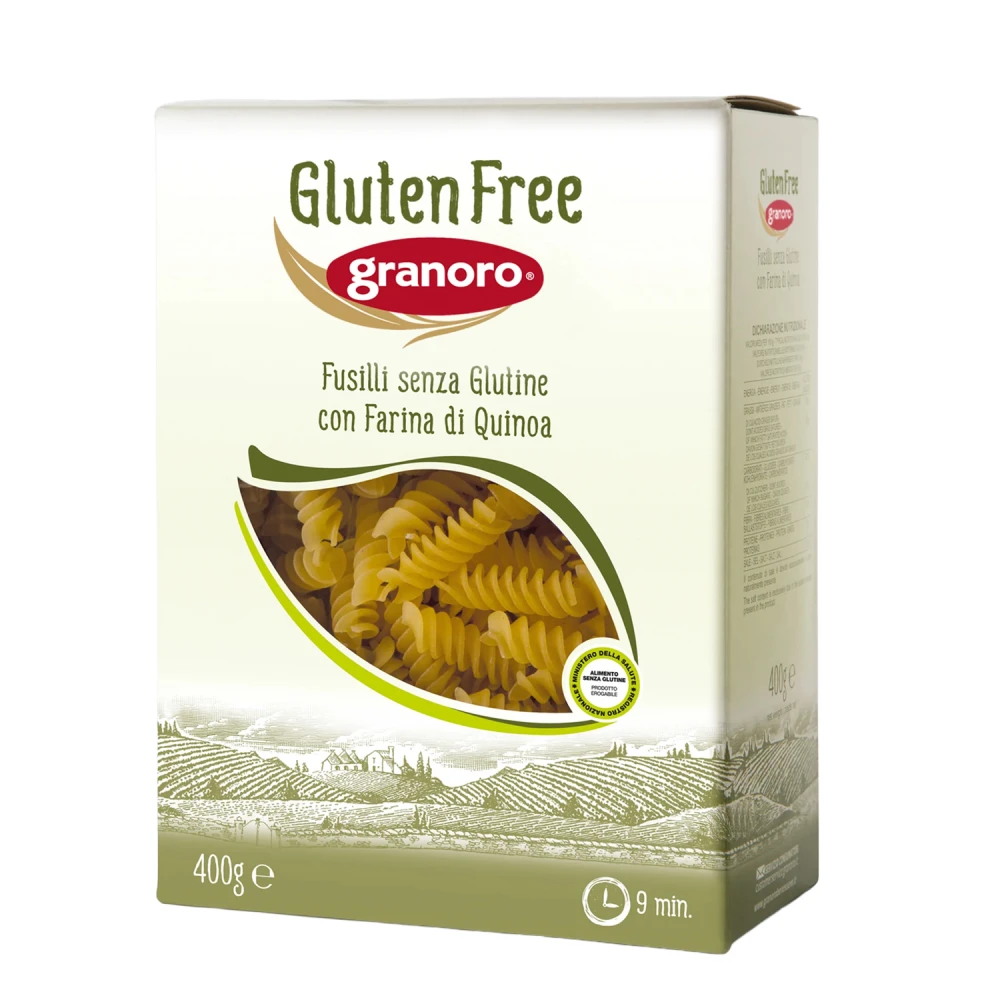 Granoro Gluten Free Italian Quinoa Pasta Fusilli 400g