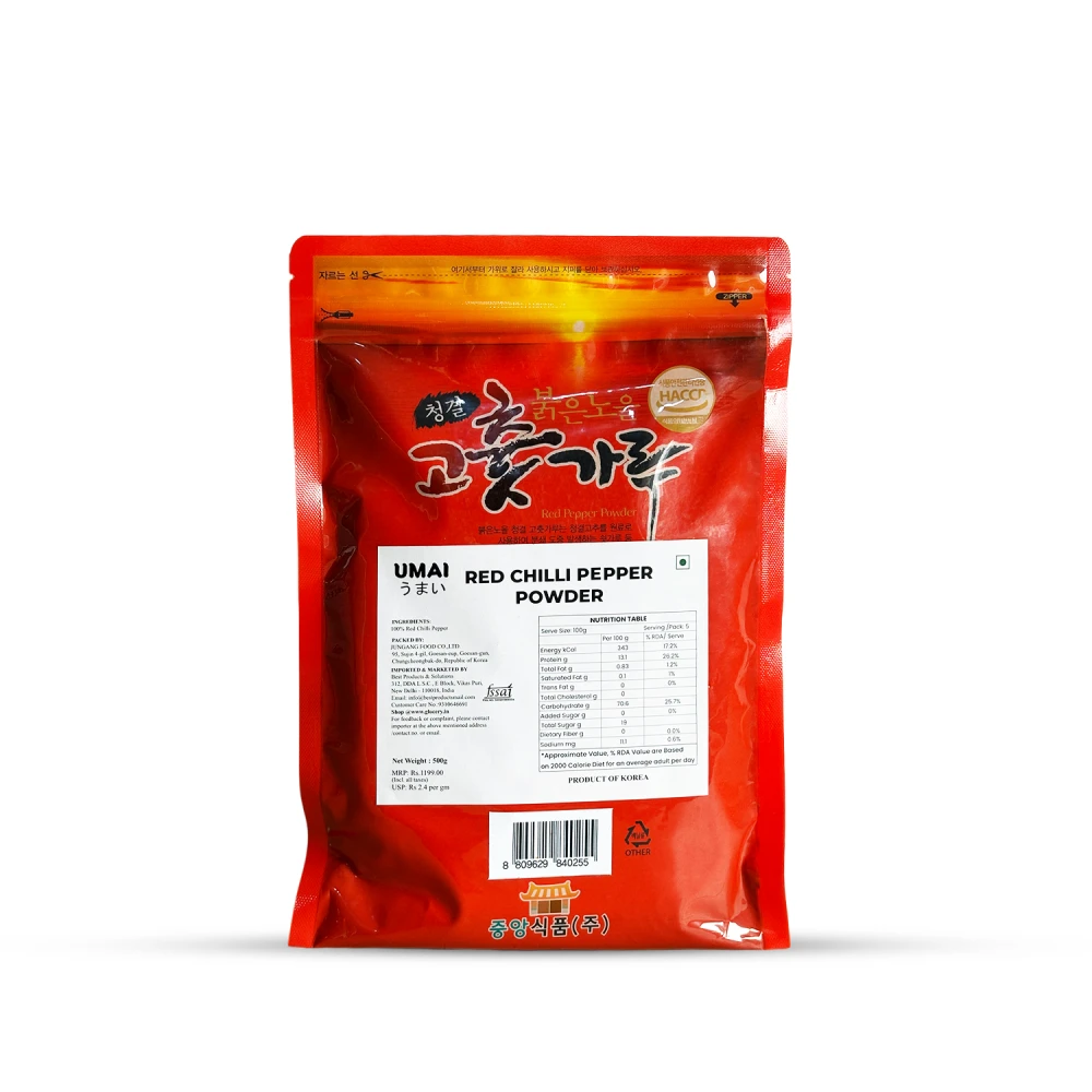 UMAI Korean Red Chilli Pepper Powder 500g