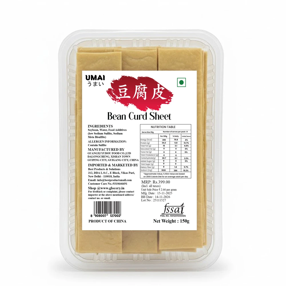 UMAI Bean Curd Sheet 150g
