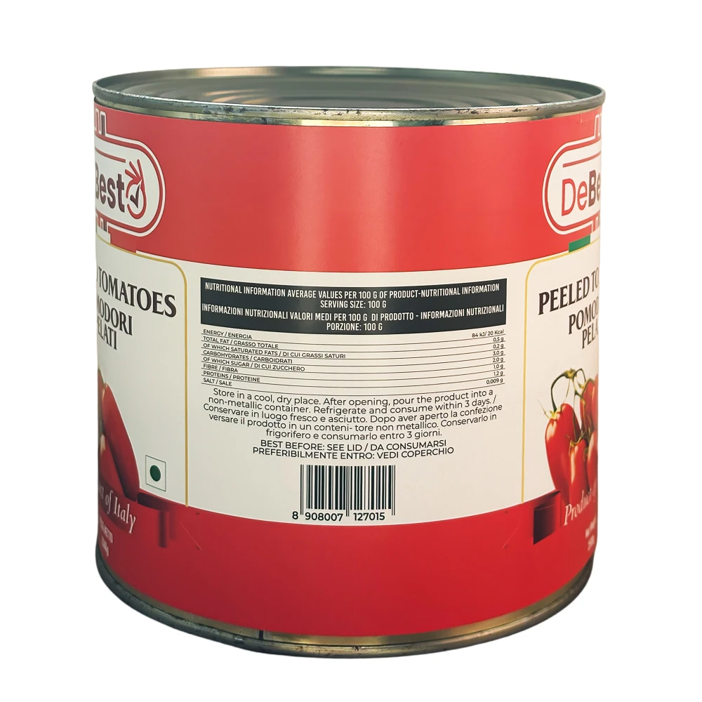 DEBESTO Premium Italian Peeled Tomato 2.5Kg