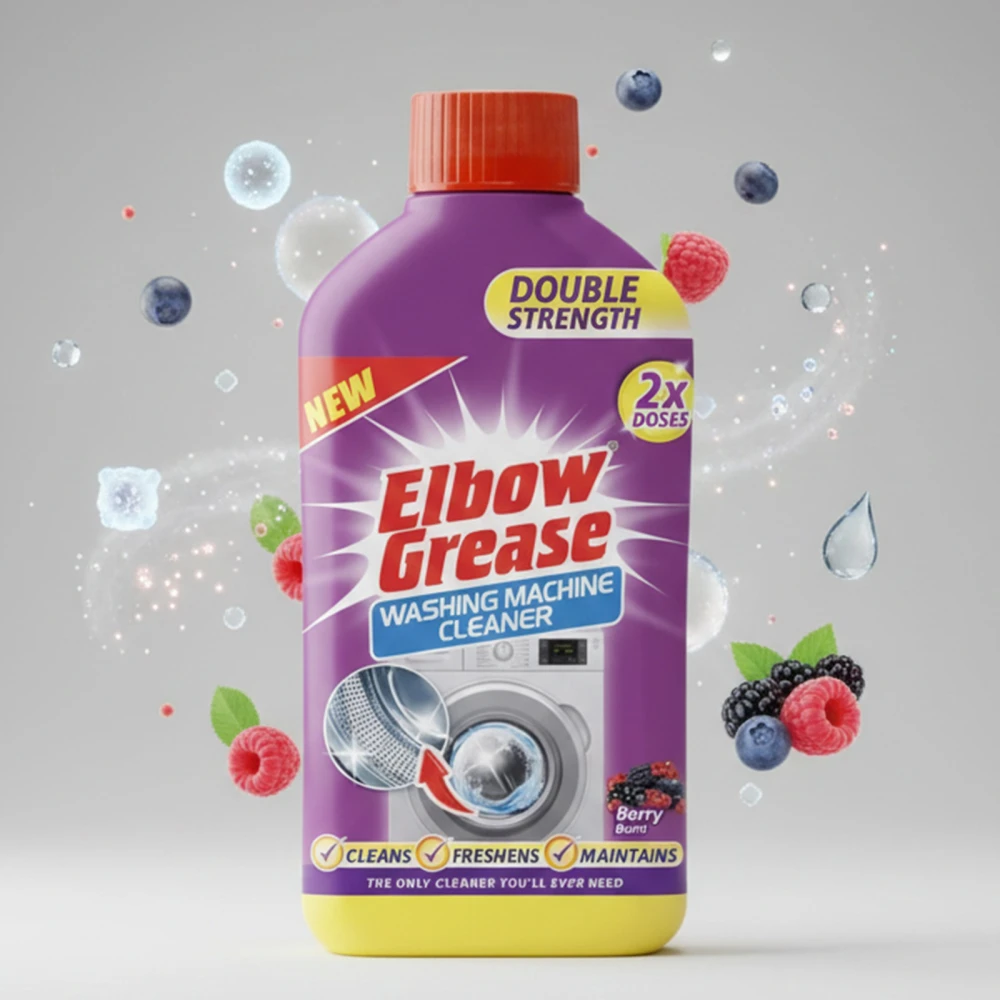 Elbow Grease Washing Machine Cleaner 250ml - Berry Burst
