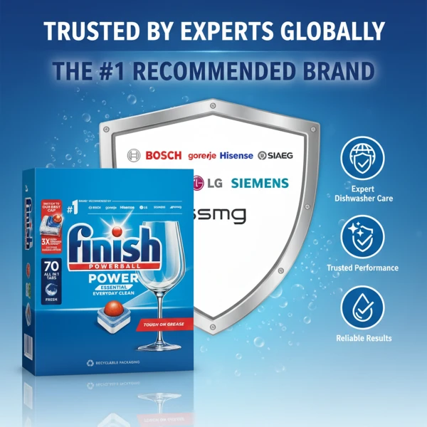 Finish Powerball Essential Dishwasher 70 Tablet